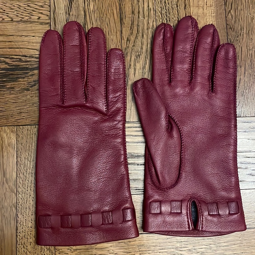 Loro Piana Lambskin Gloves with Cashmere Lining